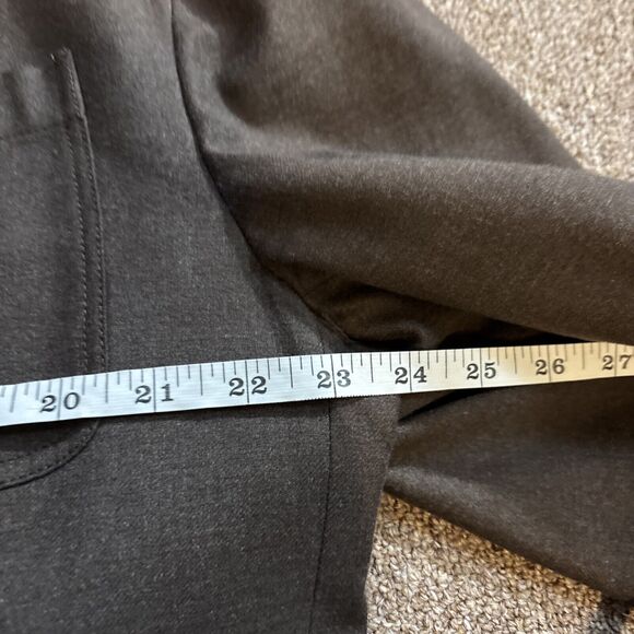 Faconnable Wool Blend Three-Button Blazer - Tall See Photos - See Measurements - Picture 3 of 14